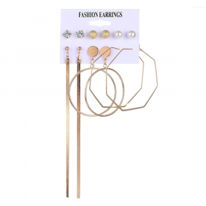 Набор сережек 6 пар (НС-002)