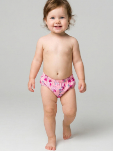 Плавки на памперс для девочки