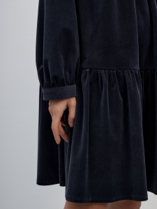 Платье из микровельвета