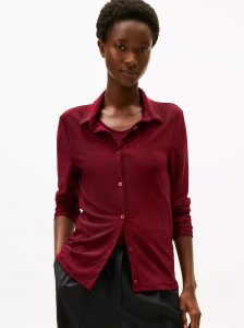 Shimmer Jersey Knit Top