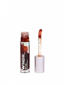 WNDR.beauty Двухфазное масло-плампер для губ с пептидами и гиалуроновой кислотой NUT STRIKE, 7 мл
