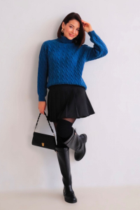 15442 Свитер синий