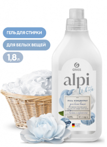 Концентрированное жидкое средство для стирки "ALPI white gel" (флакон 1,8л)