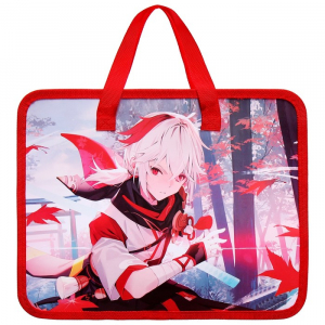 Папка с ручками пластиковая А4 Calligrata 