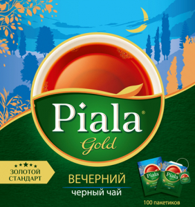 Пиала Gold Вечерний FL TB (100 пакет с конвертом) 1/24 шт
