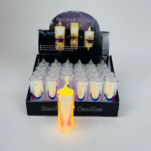 Новогодний декор - Ночник Свеча 10 см 24 шт (арт. JYB6908-31)