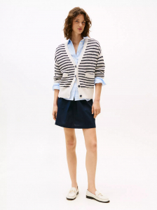 Cotton-Linen Blend Skirt