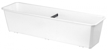 Ящик балконный «Basil» 60 см, мраморный