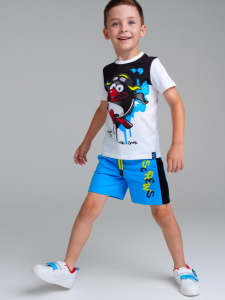 Комплект Смешарики для мальчика: футболка, шорты