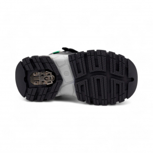 Ботинки А6662-3 черно серые п/п