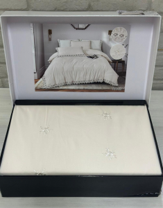 КПБ EFOR COTTONI с гипюром 