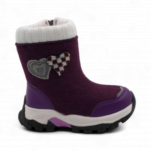 Валенки ХV1117-2-2A темно фиолетовые