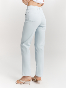 Джинсы укороченные из хлопка