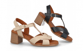 3436 - BDA
                SANDALIAS DE TACON