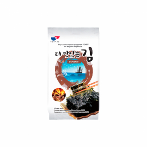 Морская капуста обжаренная со вкусом барбекю Hokang, 5 г