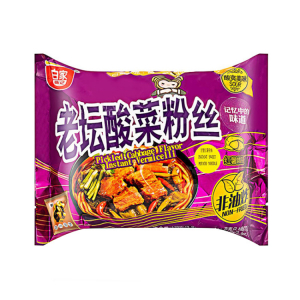 Лапша б/п рисовая с квашеной капустой Chenji, 110 г