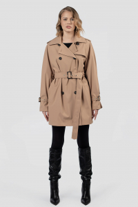 03-3418 Плащ женский (пояс)