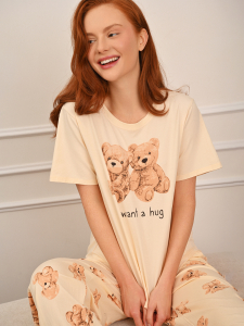 Женская пижама с брюками (Арт. 5285TBC)