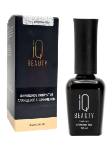 IQ Beauty Топ глянцевый с голографической слюдой / Unicorn Shimmer Top # 108, 10 мл