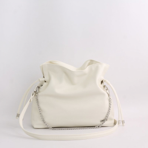 Сумка 1111 гладкий белый АКЦИЯ