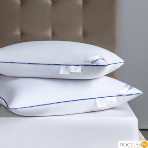 MEDSLEEP МЕДЕО L Подушка 50х70, 1пр.,хлопок-тик/пух, 1250 г