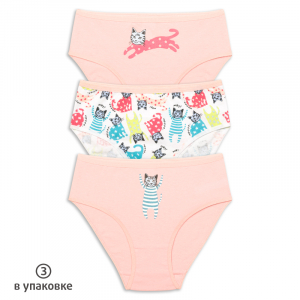 GULB3276(3) трусы для девочек (3 шт в кор.)