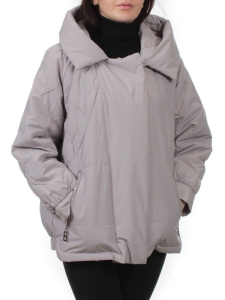 903 GRAY BEIGE Куртка демисезонная женская (100 гр. синтепон)