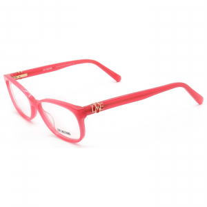 Moschino  Love Women's Red Rectangular Eyeglasses