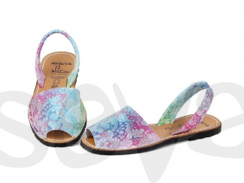 Avarca menorquina, SANDALIA SENORA PIEL