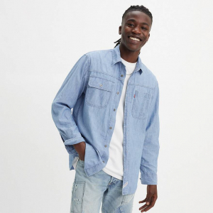 Long Sleeve Auburn Worker Shirt