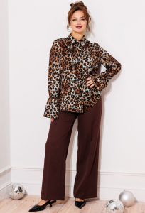 Блуза Gizart 15350 леопард