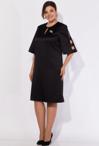 Платье Viola Style 01053 чёрный