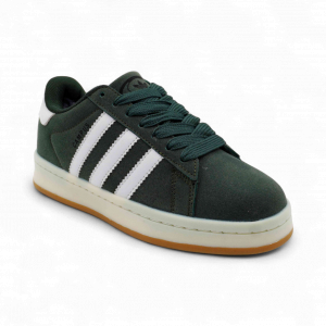 Кроссовки на меху 6335А-5 зеленые