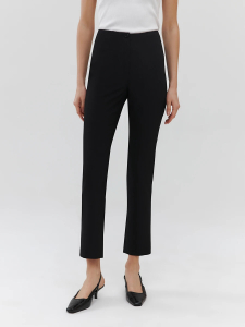 Полуприлегающие укороченные брюки