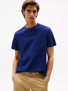 Embroidered Logo Interlock T-Shirt