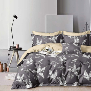 Комплект пододеяльник и две наволочки Космея сатин