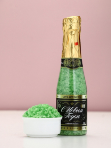 Соль для ванны «С Новым Годом», 330 г, аромат зимняя сказка, Чистое счастье