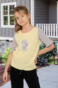 футболка для девочки Д 068-09 -50%