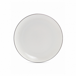 Тарелка обеденная FIESTA белый 25см