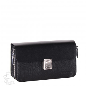 Клатч мужской кожаный 3509-2H black Heanbag