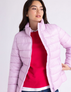 PACKABLE CHANNEL QUILTED JACKET