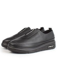 03-5315 BLACK Полуботинки женские (натуральная кожа)