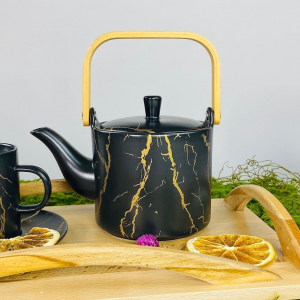 133-426 Чайник заварочный 800мл в под.уп.(х12)Фарфор