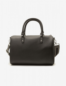 SOLID SWIFTY SATCHEL BAG WITH CROSSBODY STRAP