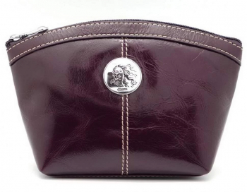 Женская кожаная косметичка Sergio Valentini СВ 3222-5008/1