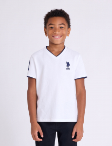 BOYS BASIC V-NECK T-SHIRT