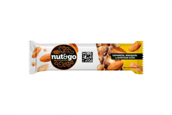 «Nut&Go», батончик миндальный, 34 г (упаковка 18 шт)