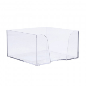 Подставка для бумажного блока 90?90?50 мм «Доступный офис» Calligrata, прозрачная