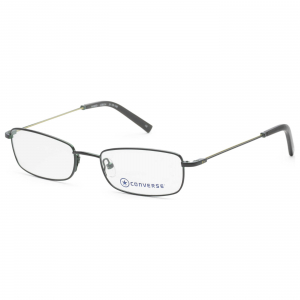 Converse  Men's Green Rectangular Eyeglasses