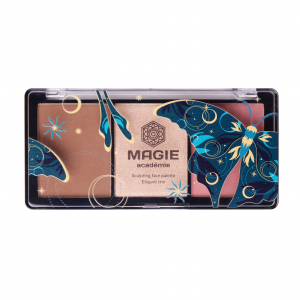Палетка для скульптурирования лица Elegant trio MAGIE ACADEMIE тон 02 Biege skin